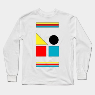 Abstract Geometry #10 Long Sleeve T-Shirt